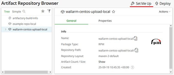 Working with the repository